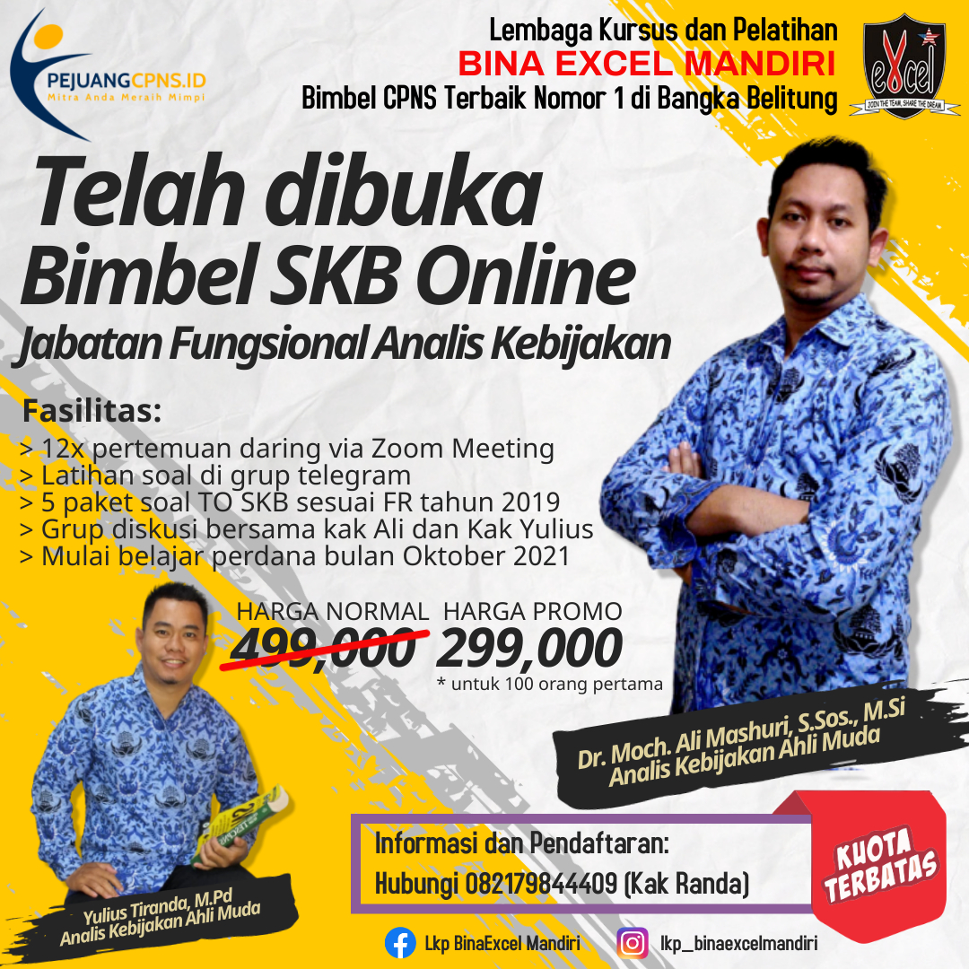 Rekaman Zoom Analis Kebijakan